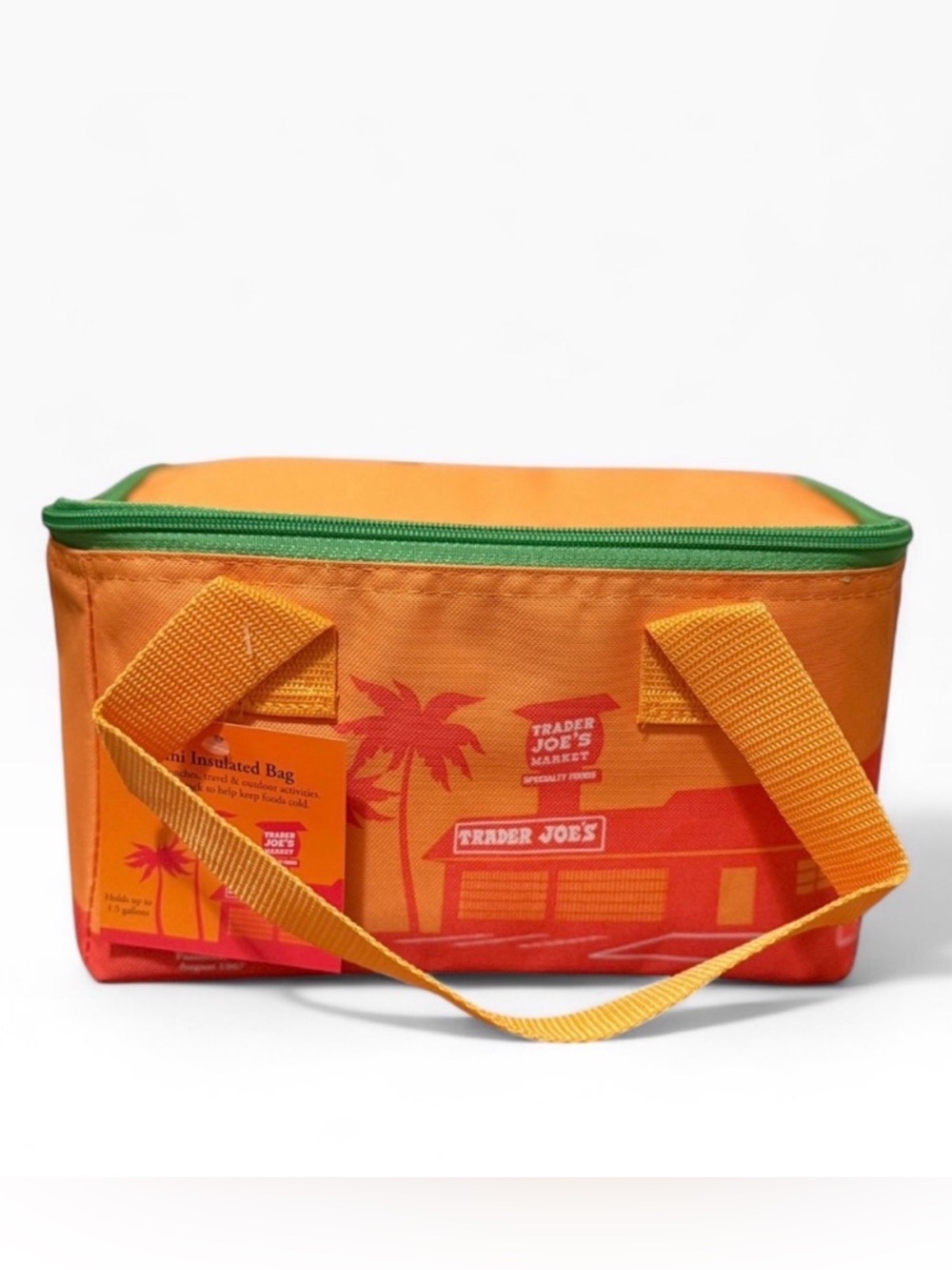 NWT Trader Joe's Limited Edition Summer 2026 Orange Mini Insulated Bag